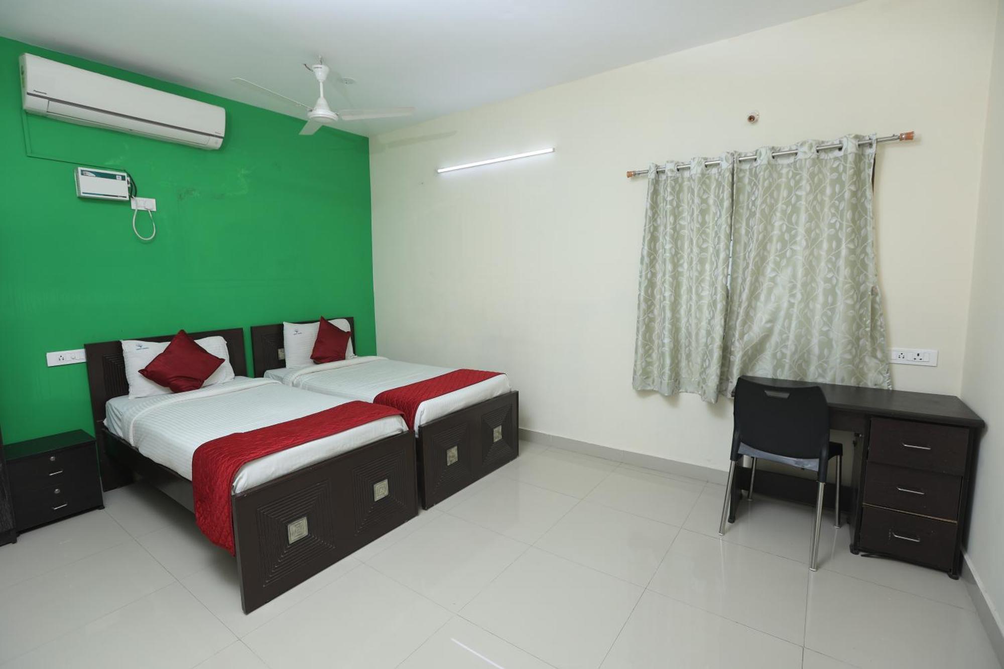 Happyhomes Porur -Near Rmz Software Park-Commerzone-Dlf It Sez Park -L&T Madrás Exterior foto